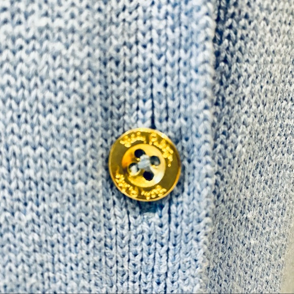 🌴LILLY PULITZER BLUE CARDIGAN🌴 - Picture 3 of 3